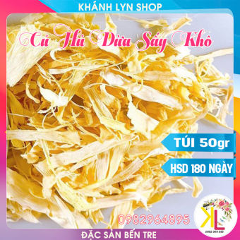 Củ Hủ Dừa Sấy Khô - Túi Zip 50g