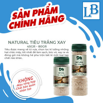 Natural Tiêu trắng xay Dh Foods