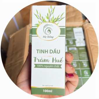 Tinh Dầu Tràm Huế Nguyên Chất, Sản Phẩm Tinh Dầu Tràm 100% Tự Nhiên, "Thần Hộ Mệnh Của Con", Lọ 100ml