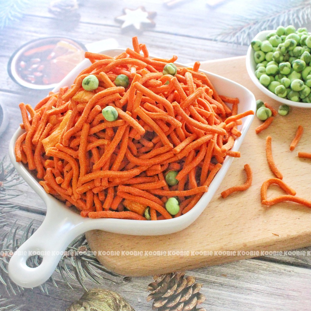 350gr Bim bim que đậu hà lan , đồ ăn vặt ngon, an toàn vệ sinh