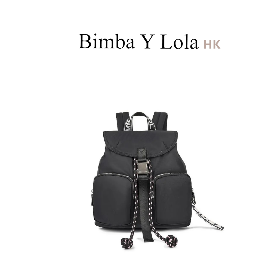 Bimba Y Lola Backpack in Black