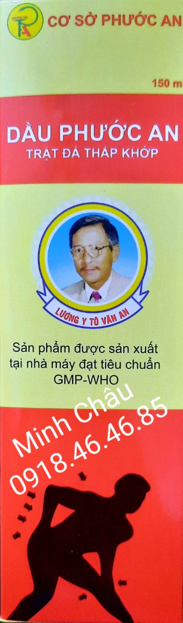 Dầu trật đả thấp khớp Phước An