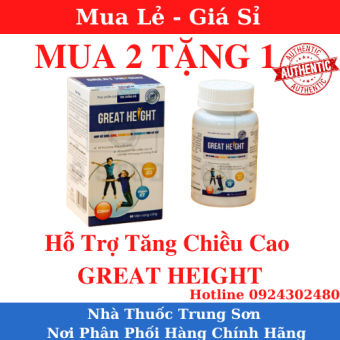 MUA 2 TẶNG 1 Tăng Chiều Cao Great Height - TS01