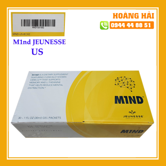[CHÍNH HÃNG] M1nd Jeunesse Hổ Trợ Trí Não Của Mỹ