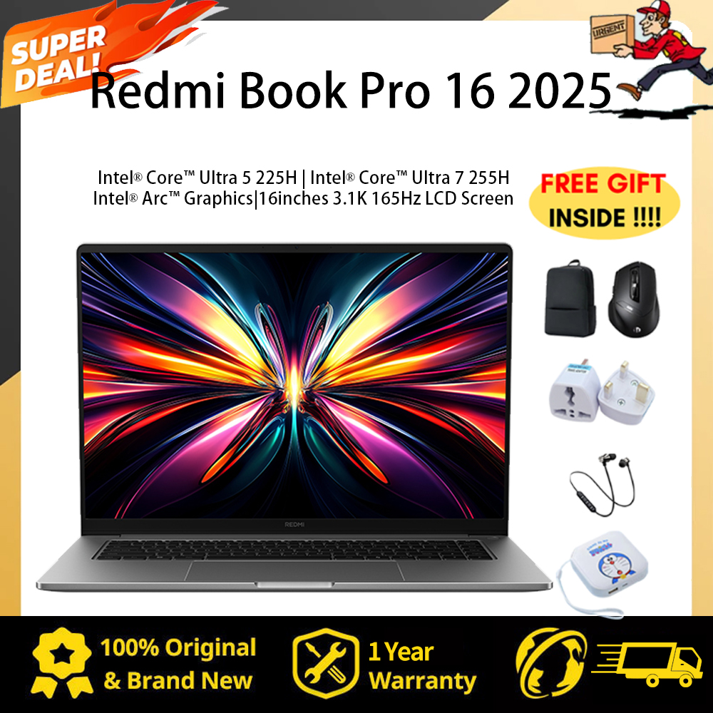 Xiaomi Redmibook Pro 16 Laptop 16-Inch 165Hz Screen, Intel