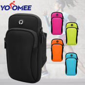 Yoomee Waterproof Jogging Armband with Double Pocket Phone Holder