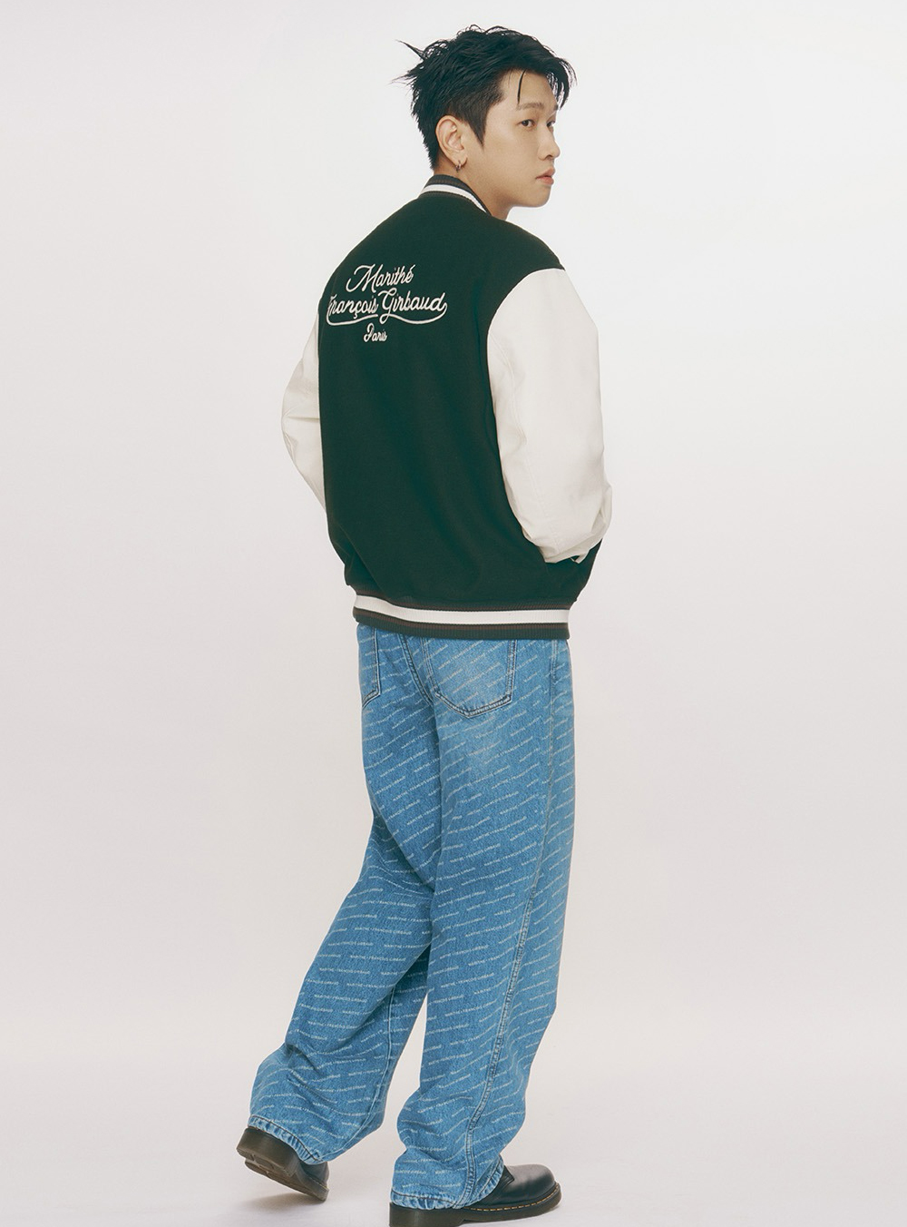 MARITHE FRANCOIS GIRBAUD M Wide Printing Denim Pants Men's Jeans - 2 Colors (2024 NEW) · v2