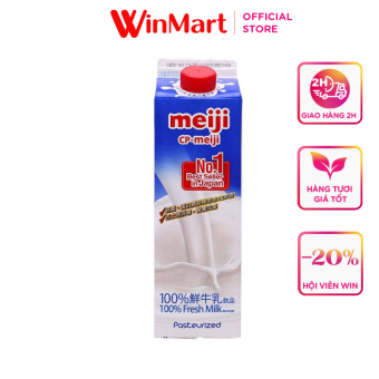 Sữa tươi thanh trùng Meiji hộp 946ml