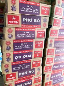 Thùng 30 gói PHỞ BÒ VIFON 65GR