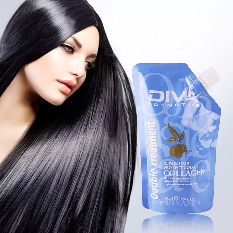 Dầu hấp phục hồi collagen diva 500ml phục hồi tóc yếu