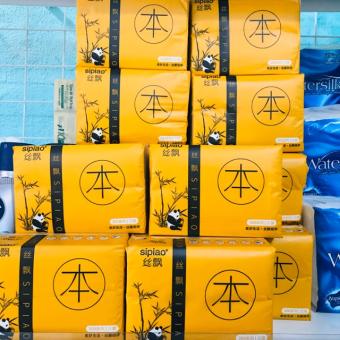 Gói giấy ăn Gấu trúc, giấy mềm mại thấm hút