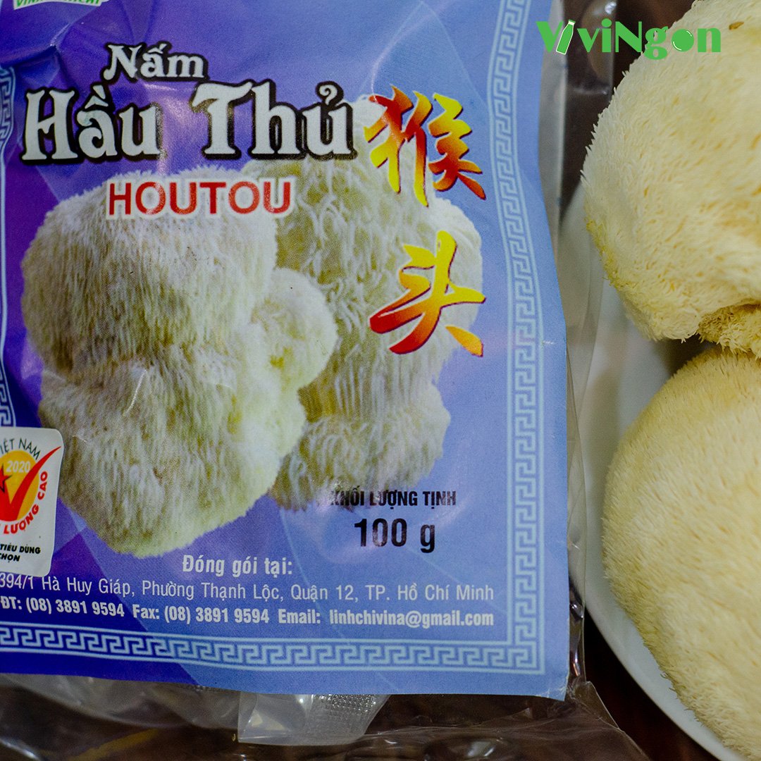 Nấm hầu thủ khô 100g
