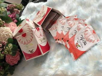 02 hộp Trà Tang can vy và tea (tem đầy đủ, 9 hãng)