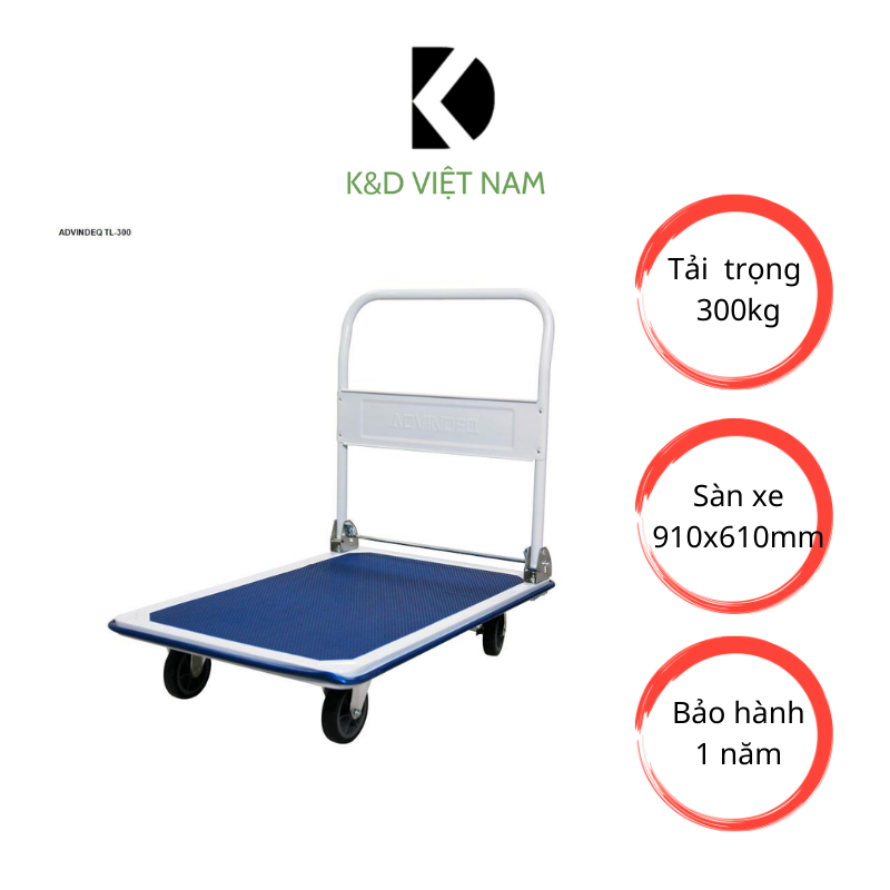 Xe đẩy hàng advindeq tl-300