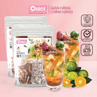 Trà tắc xí muội Bếp Của Mẹ Onici set nguyên liệu trà tắc thảo mộc xí muội thành phẩm 20 ly