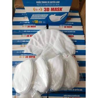 Hộp 50 chiếc khẩu trang 3D mask Quyền Anh