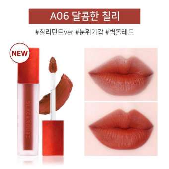 Son Kem Lì Black Rouge Air Fit Velvet Tint màu #A06 Đỏ đất pha cam siêu đẹp
