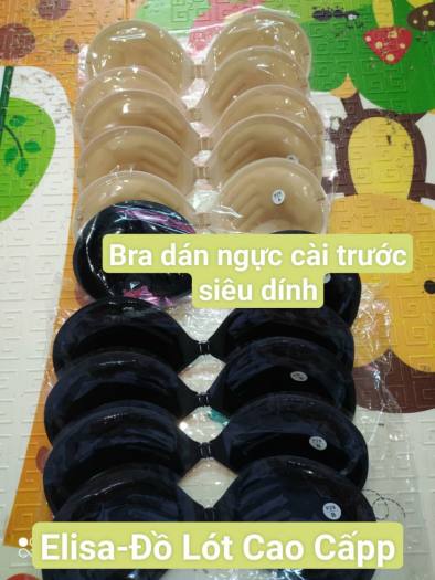 áo bra dán ngực cài trước siêu nâng ngực, áo dán silicon đệm dày có tặng kèm dây áo trong suốt