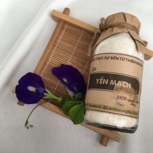 Bột Yến Mạch thiên nhiên đắp mặt nạ nguyên chất 100ml (70g)