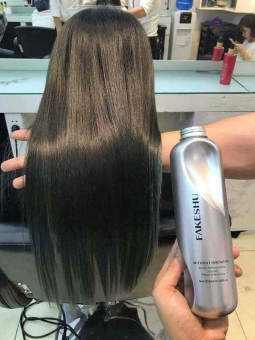 Dầu Hấp Tóc Phủ Lụa Tơ Tằm Fakeshu Phục hồi Tóc 618ml