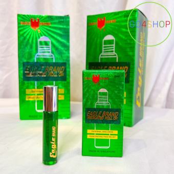 Dầu gió xanh con Ó Eagle Singapore dạng chai lăn 8ml