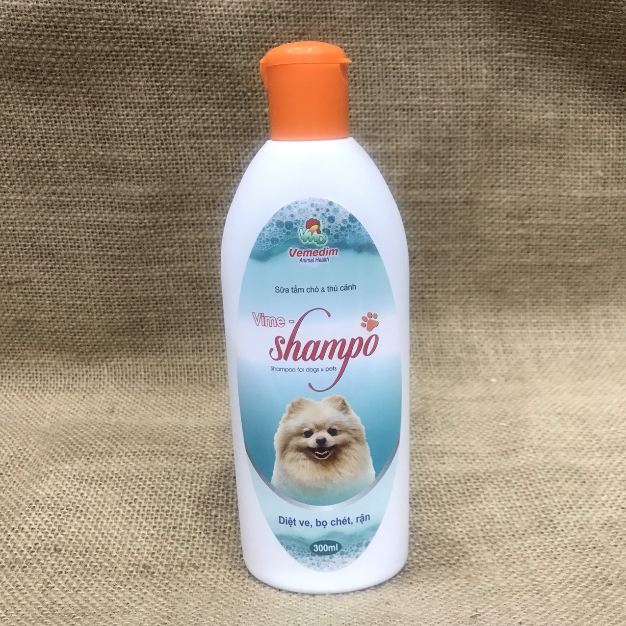 [Hoàn tiền 10%]  Sữa Tắm Hương Thơm 300ml Hỗ Trợ Trị Ve Rận Bọ Chét Trên Chó Mèo HSD 22.10.23