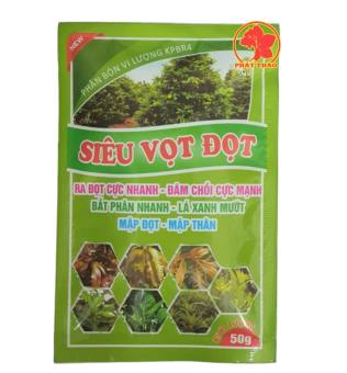 Phân bón lá Siêu Vọt Đọt  50gr, mập chồi, phát đọt, xanh dày lá