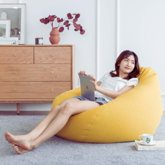 Ghế lười hạt xốp 3ii Home đa năng hoàn hảo cho trẻ em và người lớn nhẹ nhàng êm ái chất liệu sử dụng cao cấp size M 80x100cm L 100x120cm XL 120x130cm nhiều màu sắc