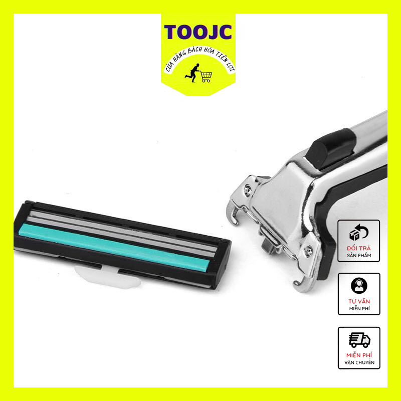 DAO CẠO RÂU 36 đầu cạo tặng kèm 1 tuýp kem cạo râu - DAO CẠO RÂU