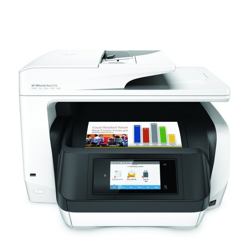 HP OfficeJet Pro 8720 Wireless All-in-One Photo Printer with Mobile Printing Singapore