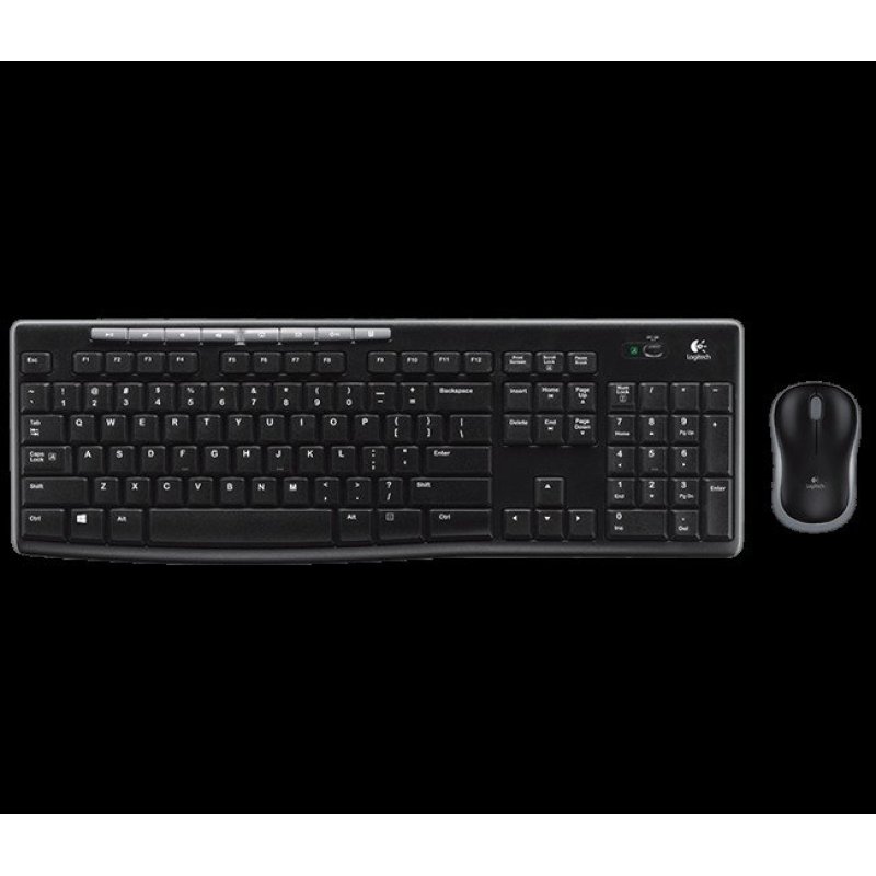 Logitech MK270R Wireless Combo with Keyboard and Mouse (Black) Singapore