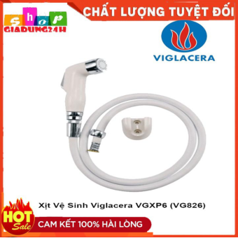 Vòi Xịt Toilet Viglacera VG826 chống xoắn - Hàng Chính Hãng-Giadung24h