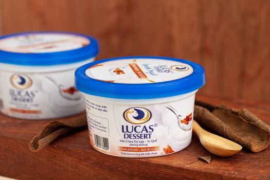 Sữa chua Hy Lạp vị Quế không đường - Sữa chua Hy Lạp Lucas