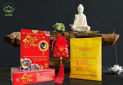 Bột Thảo Dược Phong Thủy Tăng Tài Lộc An Lôc Phát