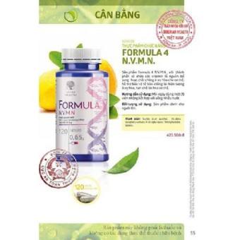 Thực phẩm chức năng Novomin Formula 4 phục hồ tế bào ngăn ngừa ừung thư từ Nga