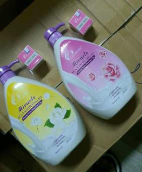 SỮA TẮM NƯỚC HOA CHA RME Miracle 1000ml - TẶNG KÈM NƯỚC HOA - Màu ngẫu nhiên