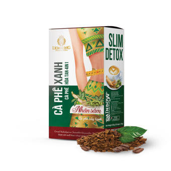 Cà phê Xanh nhân sâm giảm mỡ LIONKING 4IN1