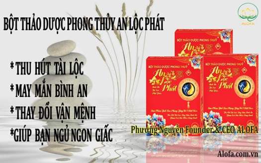 Bột Thảo Dược Phong Thủy Tăng Tài Lộc An Lôc Phát