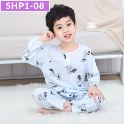 SG Seller / Silk Cotton Pyjamas Set / Boys and Girls / Kids / Children / Baby / Sleepwear / Nightwear / Pajamas / Series SHP (10)