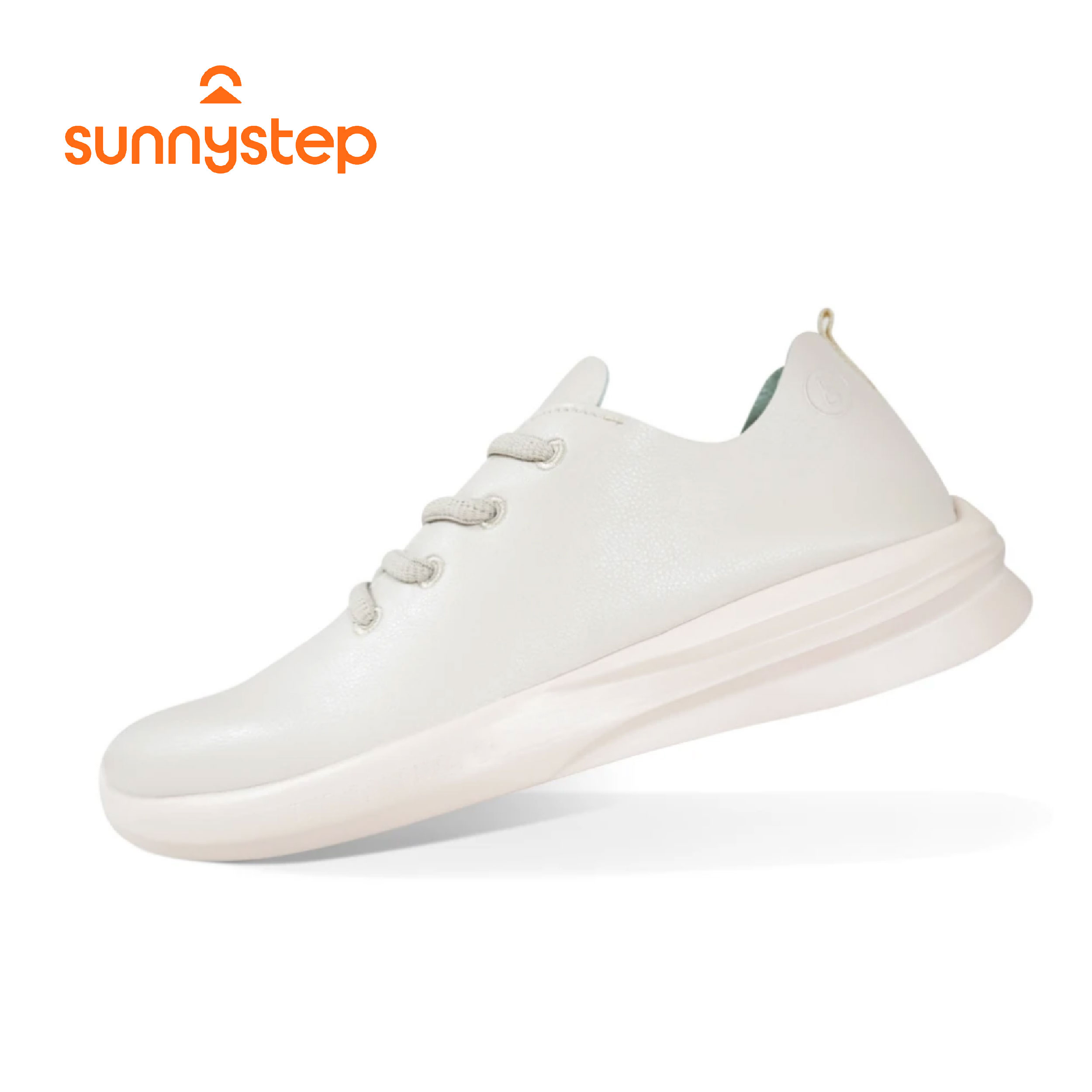 Sunnystep - Balance Runner - Sneakers in Cream - Most Comfortable Walking Shoes