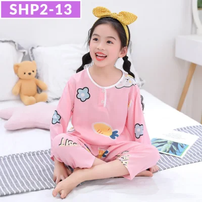SG Seller / Silk Cotton Pyjamas Set / Boys and Girls / Kids / Children / Baby / Sleepwear / Nightwear / Pajamas / Series SHP (8)