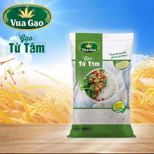 Gạo Thơm Vua Gạo Từ Tâm 5Kg
