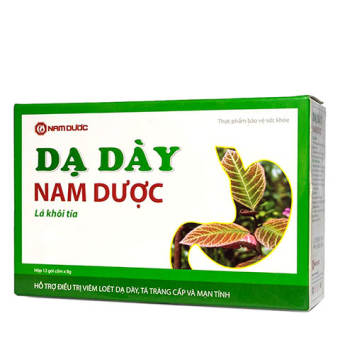 Dạ dày Nam Dược - hỗ trợ giảm loét dạ dày tá tràng - 12 gói x 8gram
