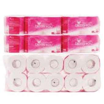 Lốc 10 Cuộn Giấy Vệ Sinh Cao Cấp Sài Gòn Bless You A la Vie 2 Lớp