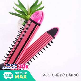 Máy duỗi tóc 3 in 1 Nova - máy uốn duỗi tóc mi - máy uốn duỗi bấm tóc - Máy duỗi tóc mini  - Uốn Tóc Làm Xoăn Tóc