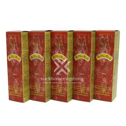 Dầu xoa bóp thảo dược An Phúc Bình - giảm đau nhức xương khớp (100ml)