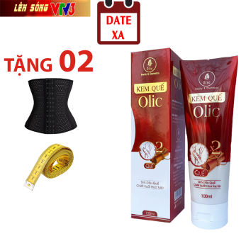 Kem tan mỡ quế olic, Gel săn chắc giảm eo cấp tốc olic an toàn từ thiên nhiên