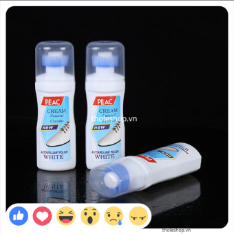 [SALE] Tẩy trắng giày có đồ chùi - Chai xịt tẩy trắng giày - Chai xịt  tẩy trắng giày dép - Chai vệ sinh giày tiện lợi