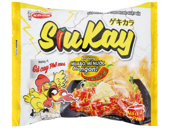 Mì gà phô mai SiuKay gói 128g