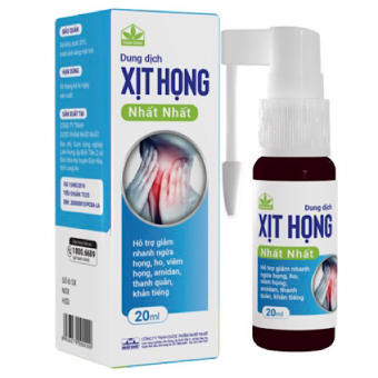 Dung dịch xịt họng Nhất Nhất - 20ml